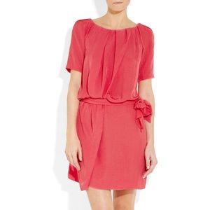 [VANESSA BRUNO] Crepe wrap-effect dress / Size 36